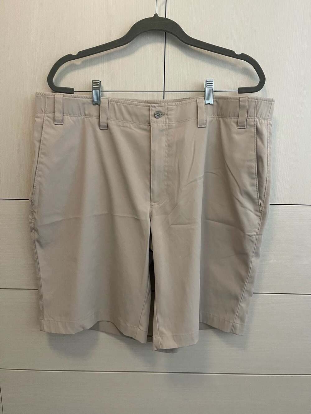 Callaway Men's Performance Flat Front Golf Shorts Khaki Size 40